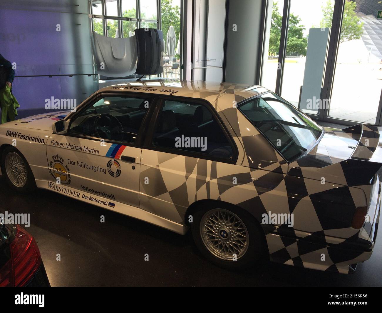 BMW M3 (E30) Ring-Taxi, 1987. It was the first of the M.BMW Motorsport  line, a subsidiary of BMW, created in 1972, to develop competition models  Stock Photo - Alamy