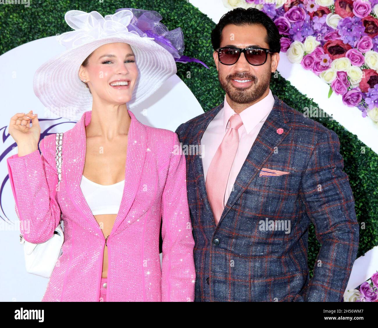 Del Mar - NOV 6: Joy Corrigan, Mehran Moghaddam at the 2021 Breeders