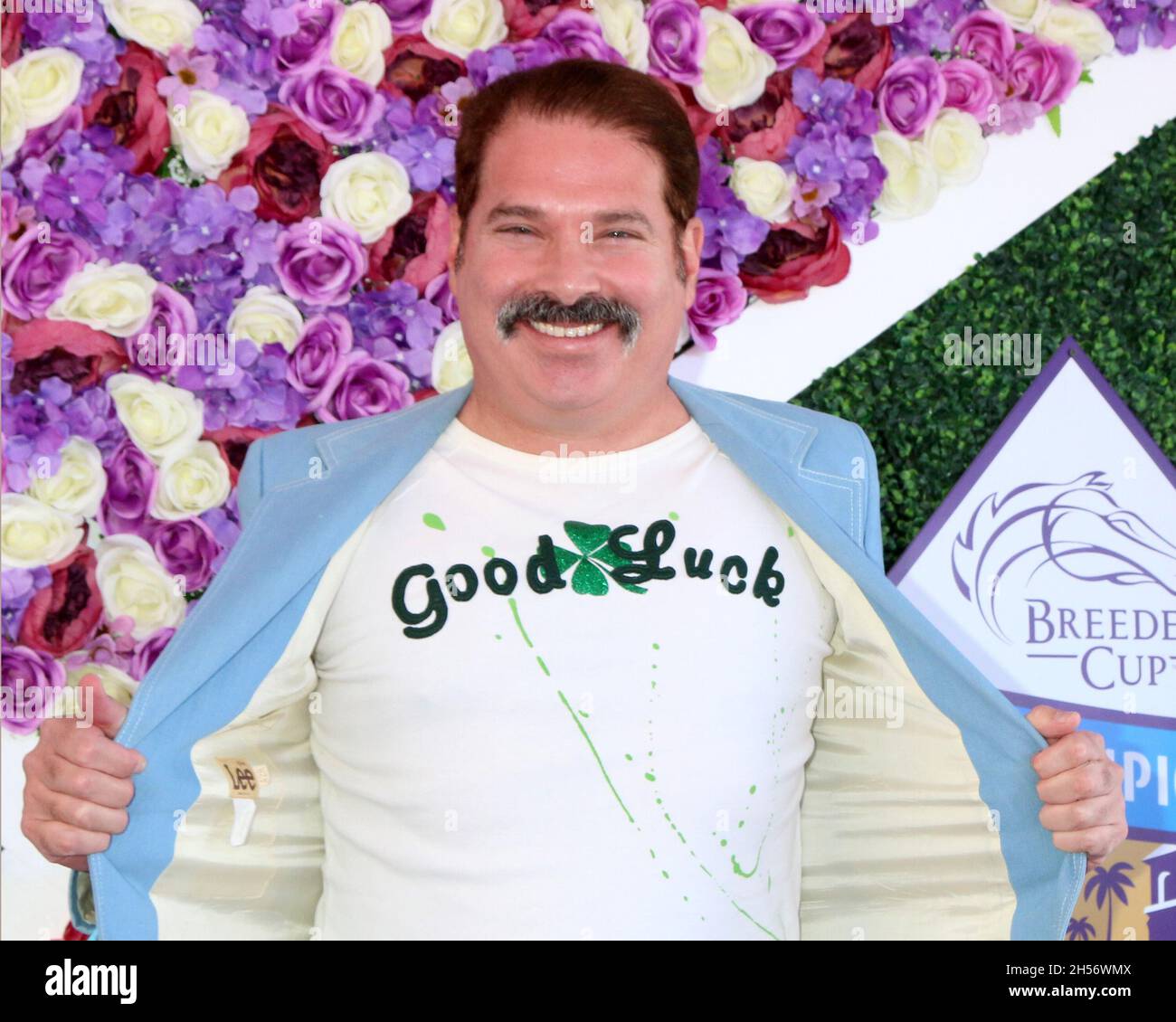 Del Mar - NOV 6:  Joel Michaely at the 2021 Breeders Cup Race at the Del Mar Racetrack on November 6, 2021 in Del Mar, CA Stock Photo