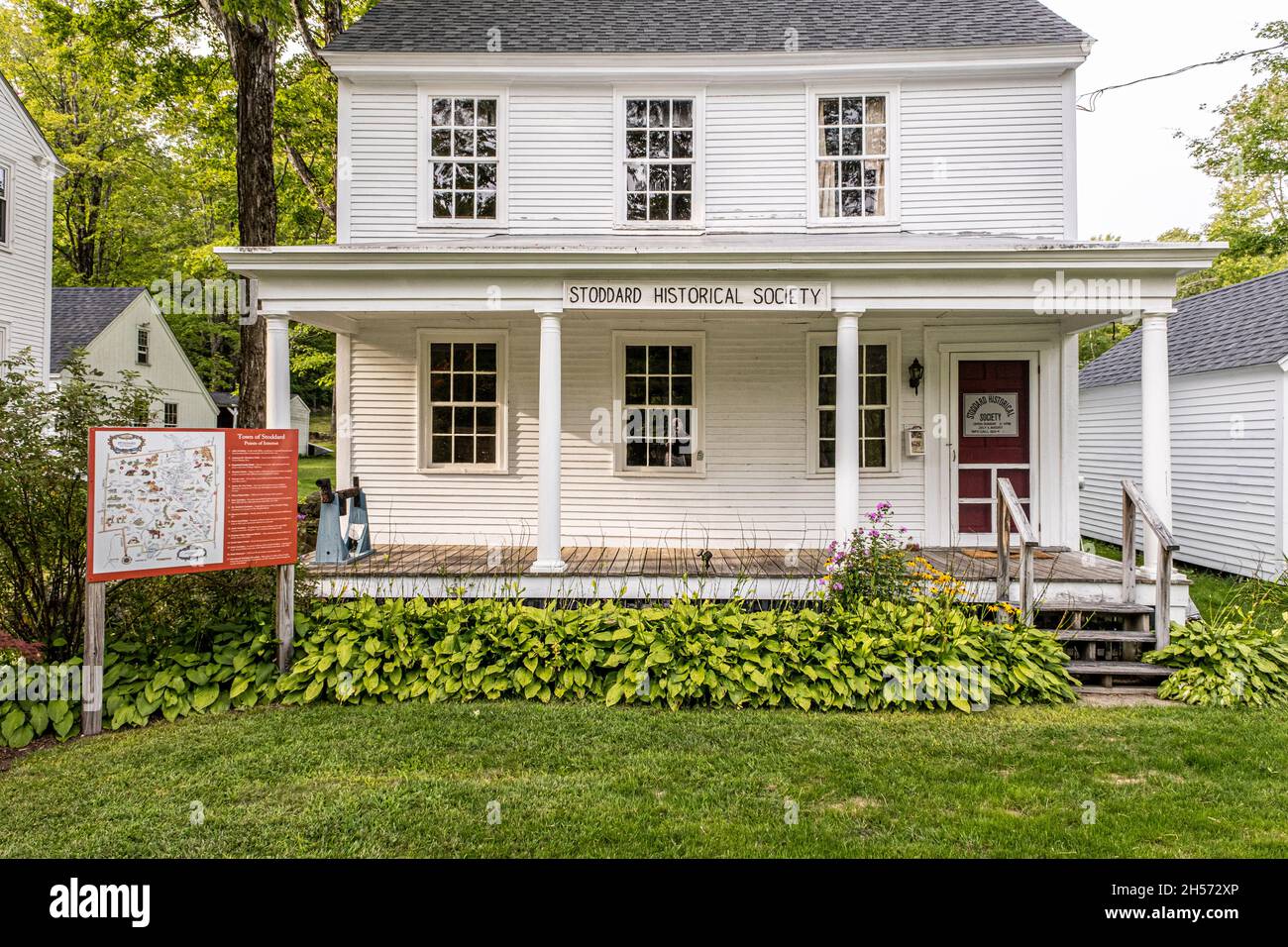 Stoddard historical society building hires stock photography and images Alamy