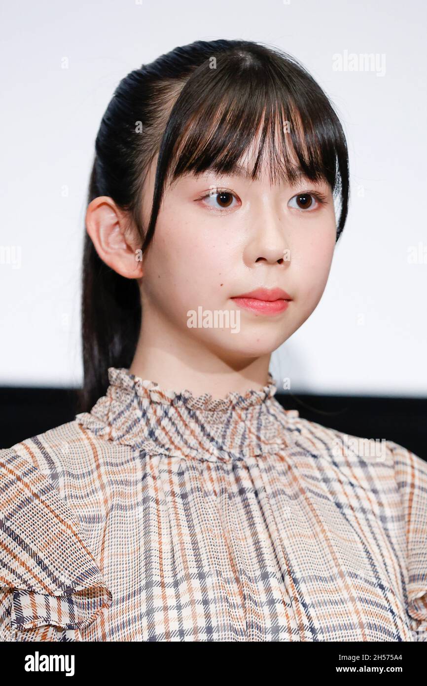 November 7, 2021, Tokyo, Japan: Voice actor Izumi Ishii attends a talk show  for the film 'Fortune Favors Lady Nikuko' during the 34th Tokyo  International Film Festival (TIFF) 2021 at Kadokawa Cinema