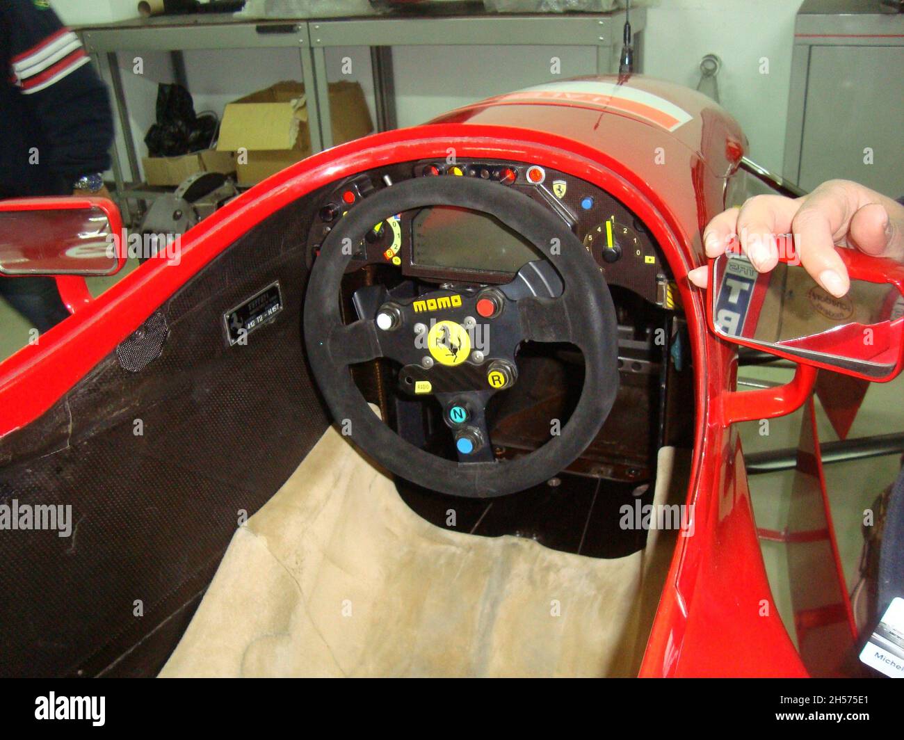 Formula 1 steering wheel hires stock photography and images Alamy
