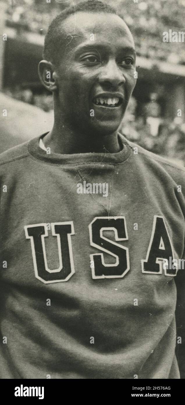 Jesse Owens Stock Photo
