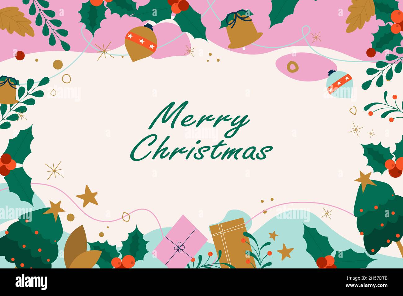Merry Christmas background Stock Vector Image & Art - Alamy
