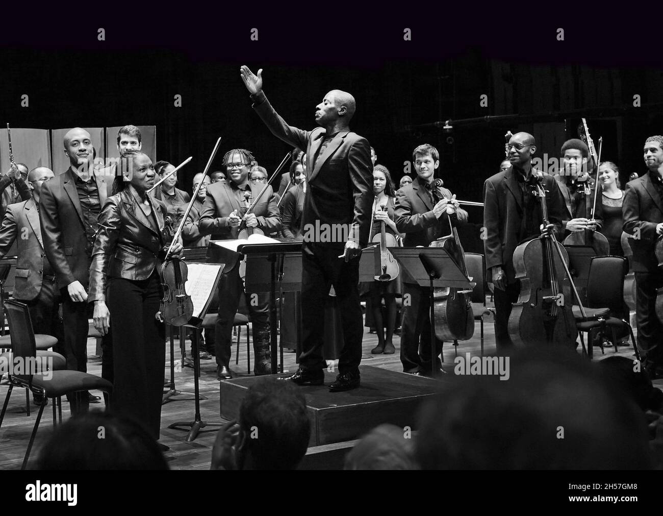 Chineke! Orchestra Stock Photo