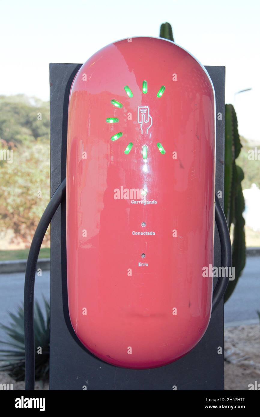 Charging station for electric cars Stock Photo Alamy