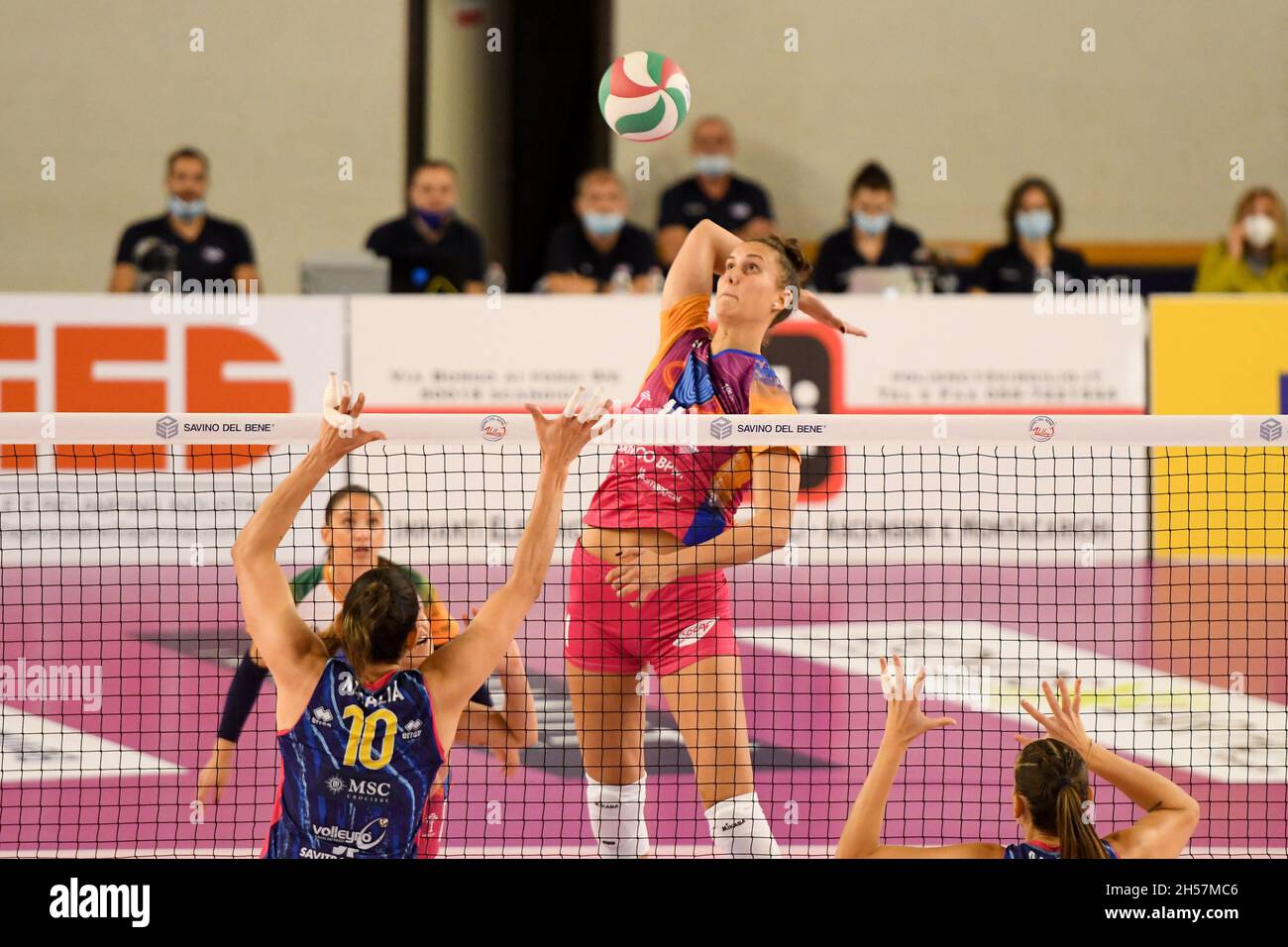 Palazzetto dello Sport , Scandicci (FI), Italy, November 07, 2021, Anna Danesi (Vero Volley