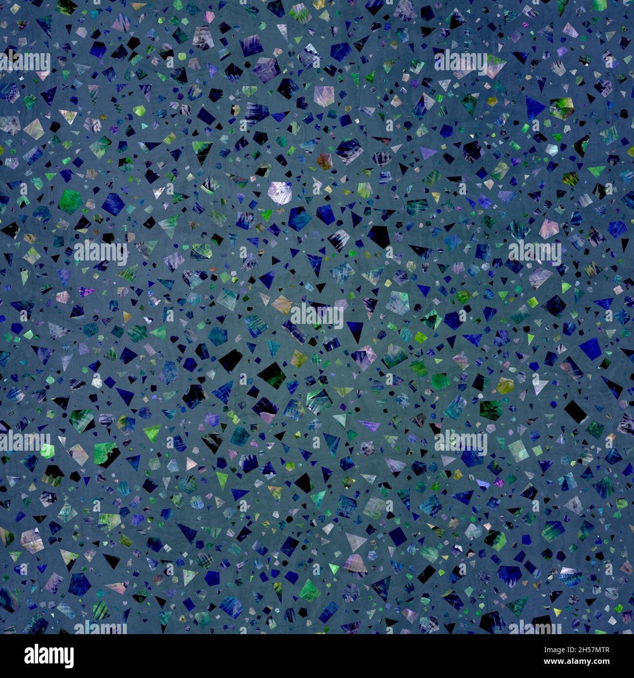 Seamless modern abstract random terrazzo pattern swatch Stock Photo - Alamy