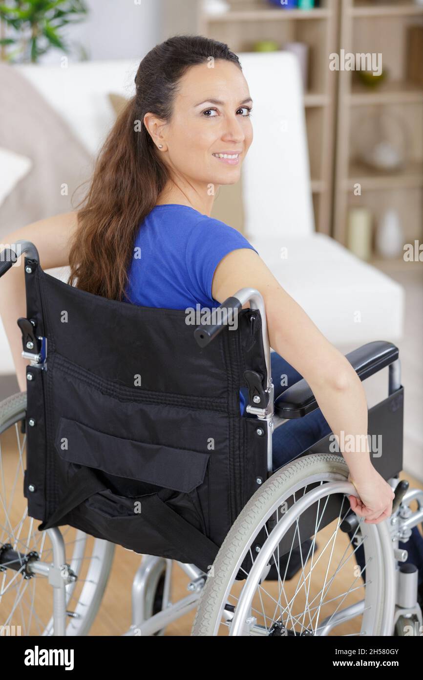 Young woman wheelchair silhouette hi-res stock photography and images ...