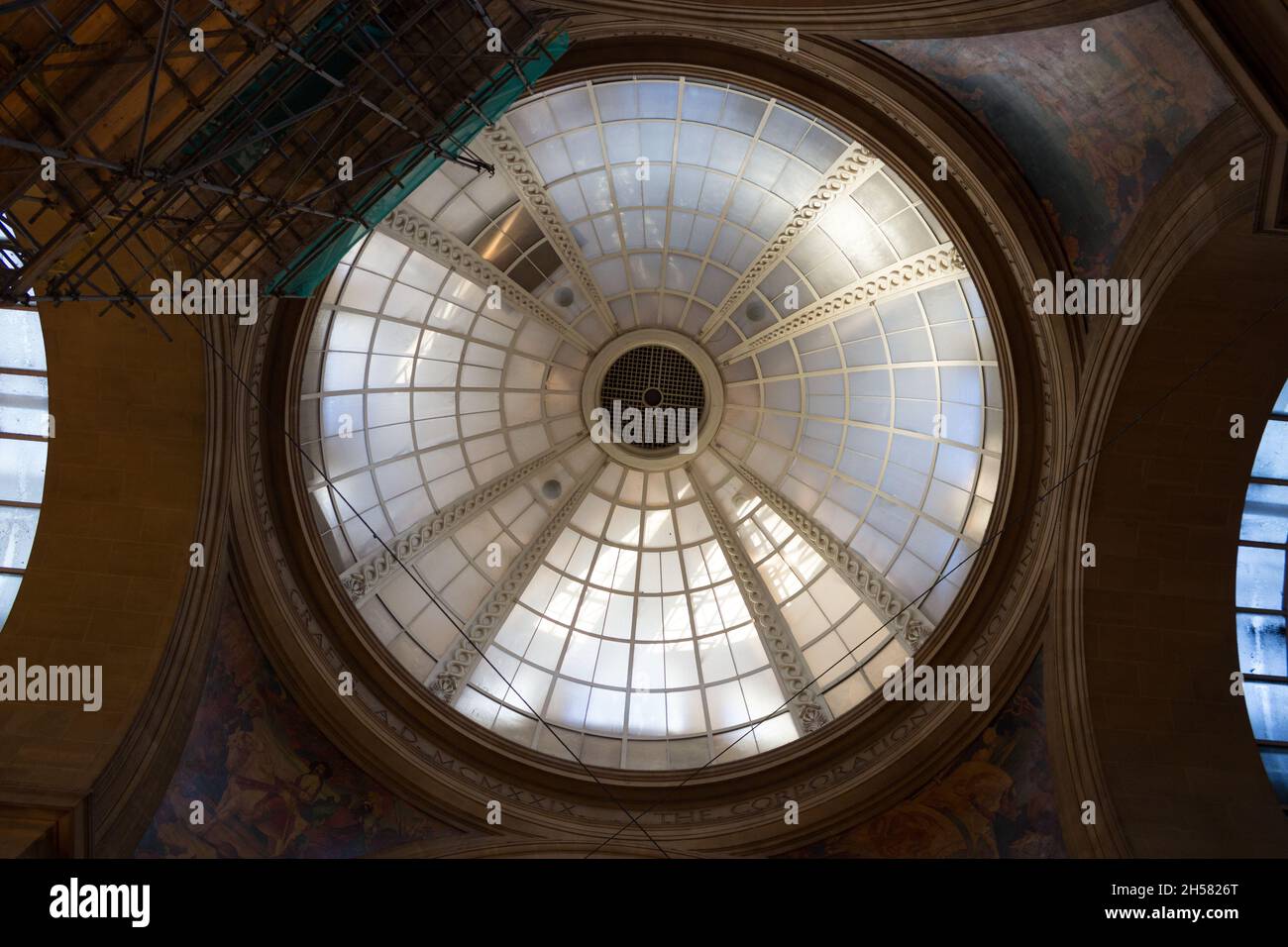 Interior Architecture Skylight Stock Photo
