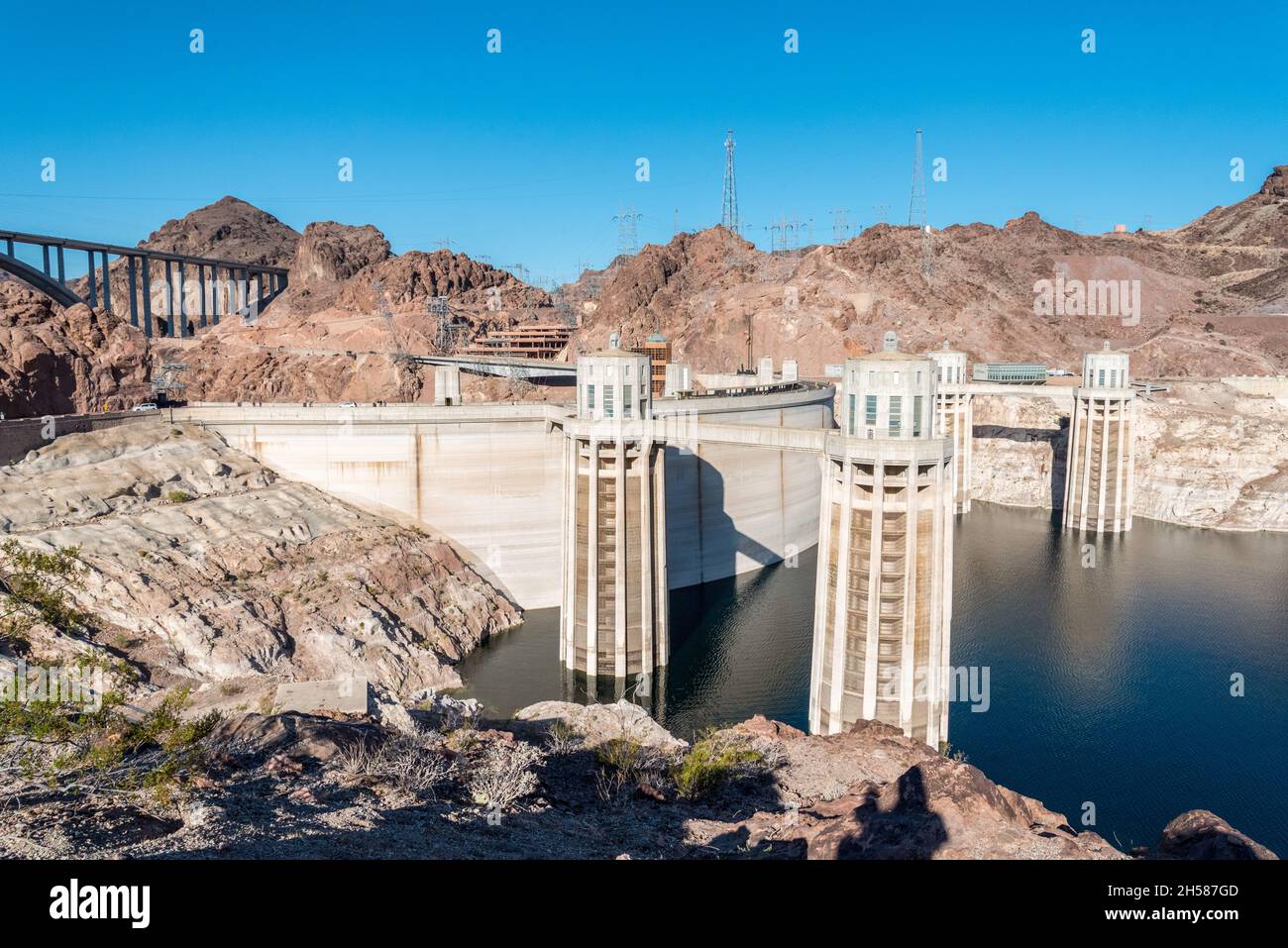 The great Hoover Dam in US' Southwest Stock Photo - Alamy