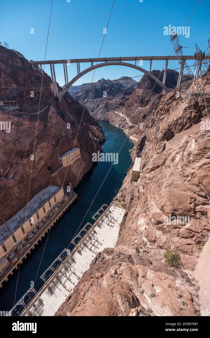 The great Hoover Dam in US' Southwest Stock Photo - Alamy