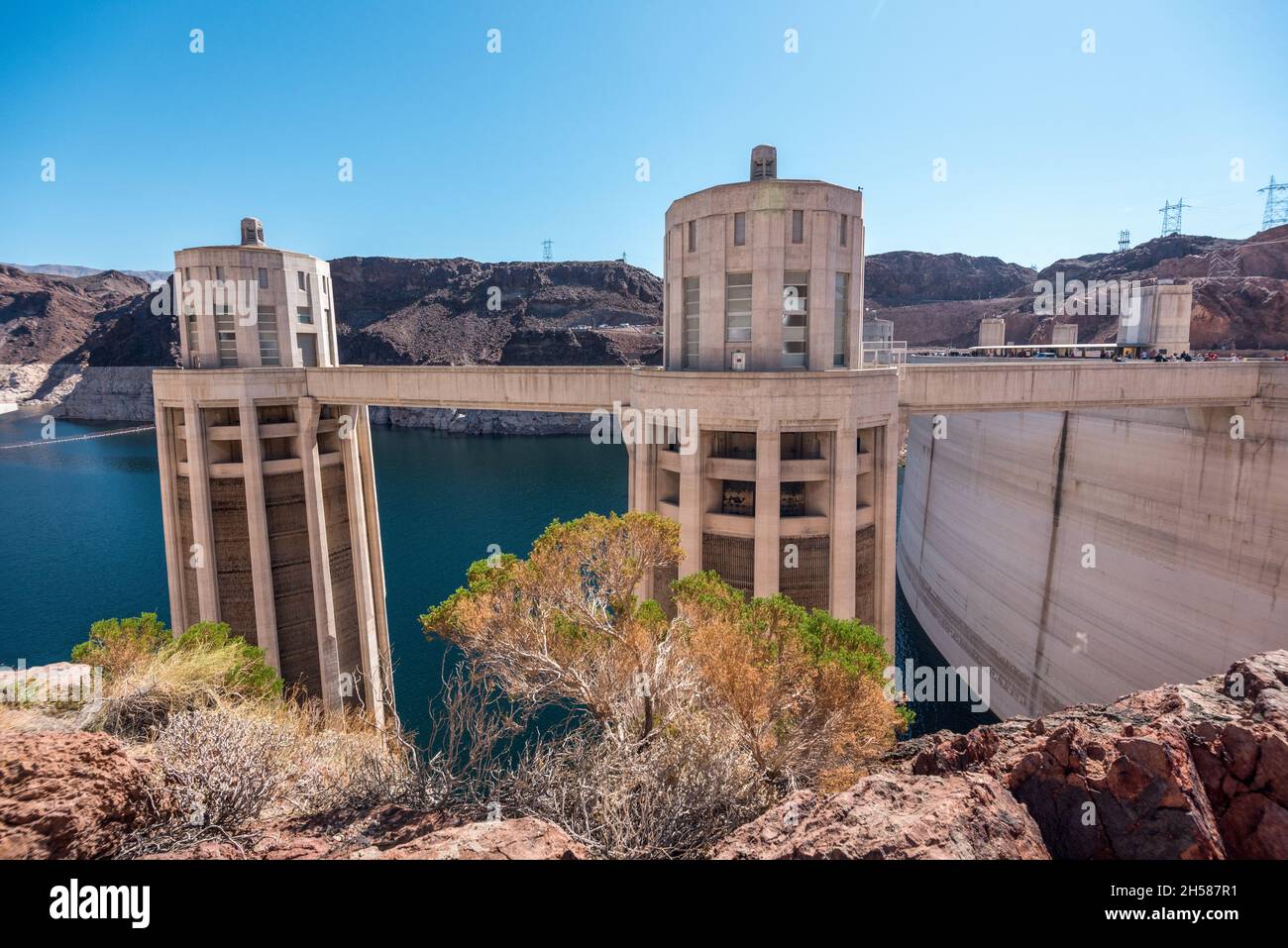 The great Hoover Dam in US' Southwest Stock Photo - Alamy