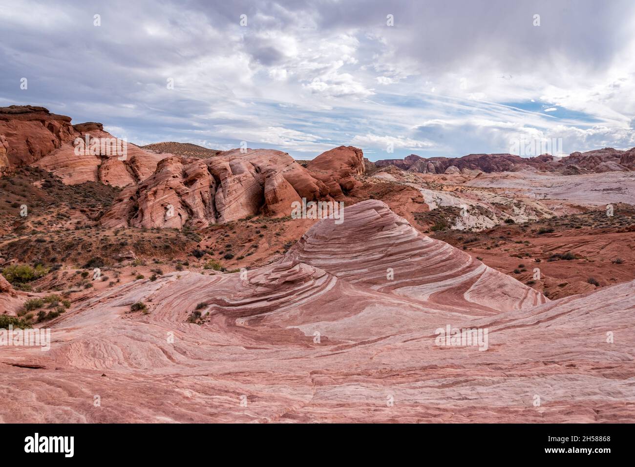 The famous fire wave rock formation hi-res stock photography and images ...