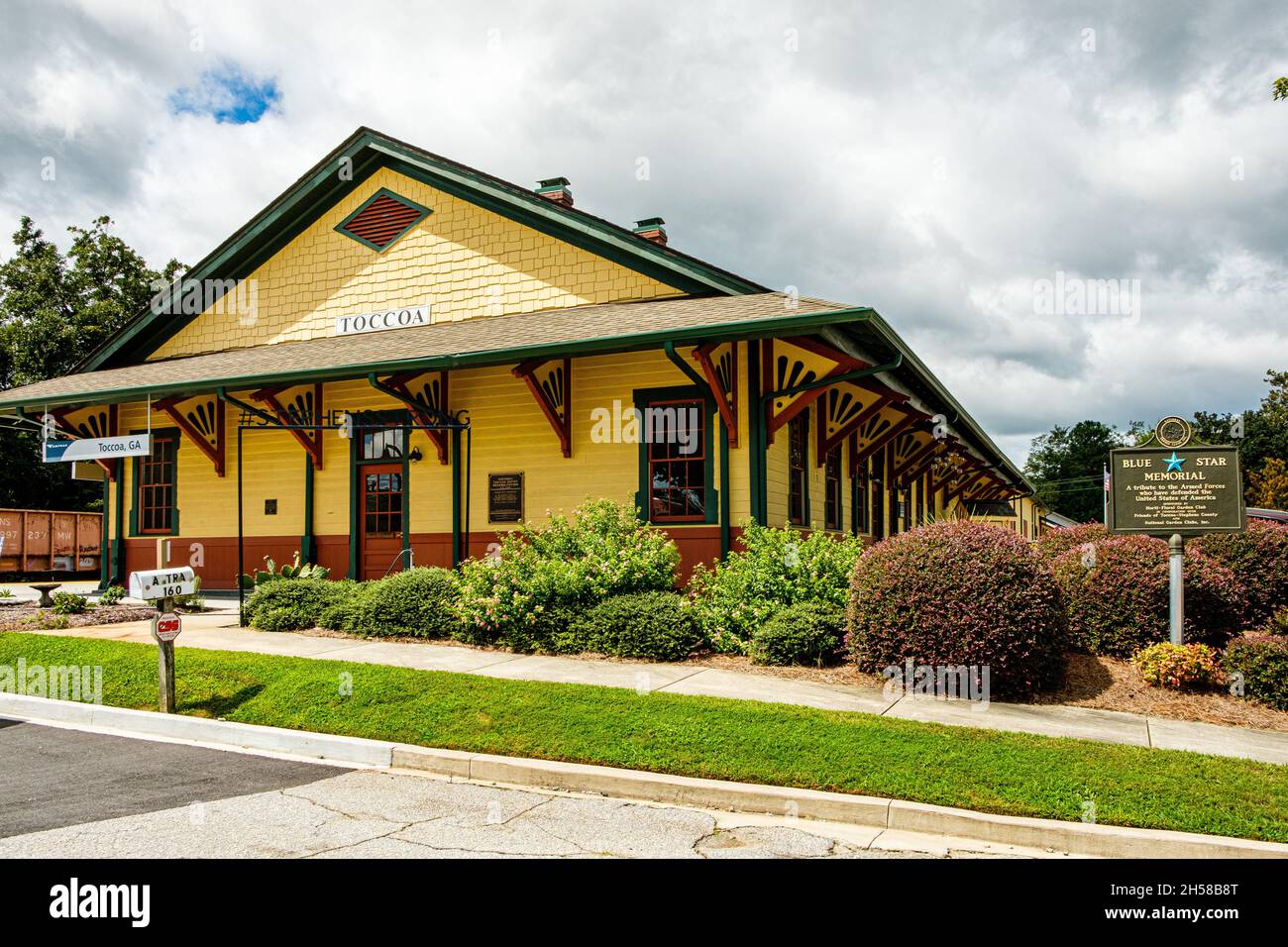 Currahee Military Museum, Historic Train Depot, North Alexander Street
