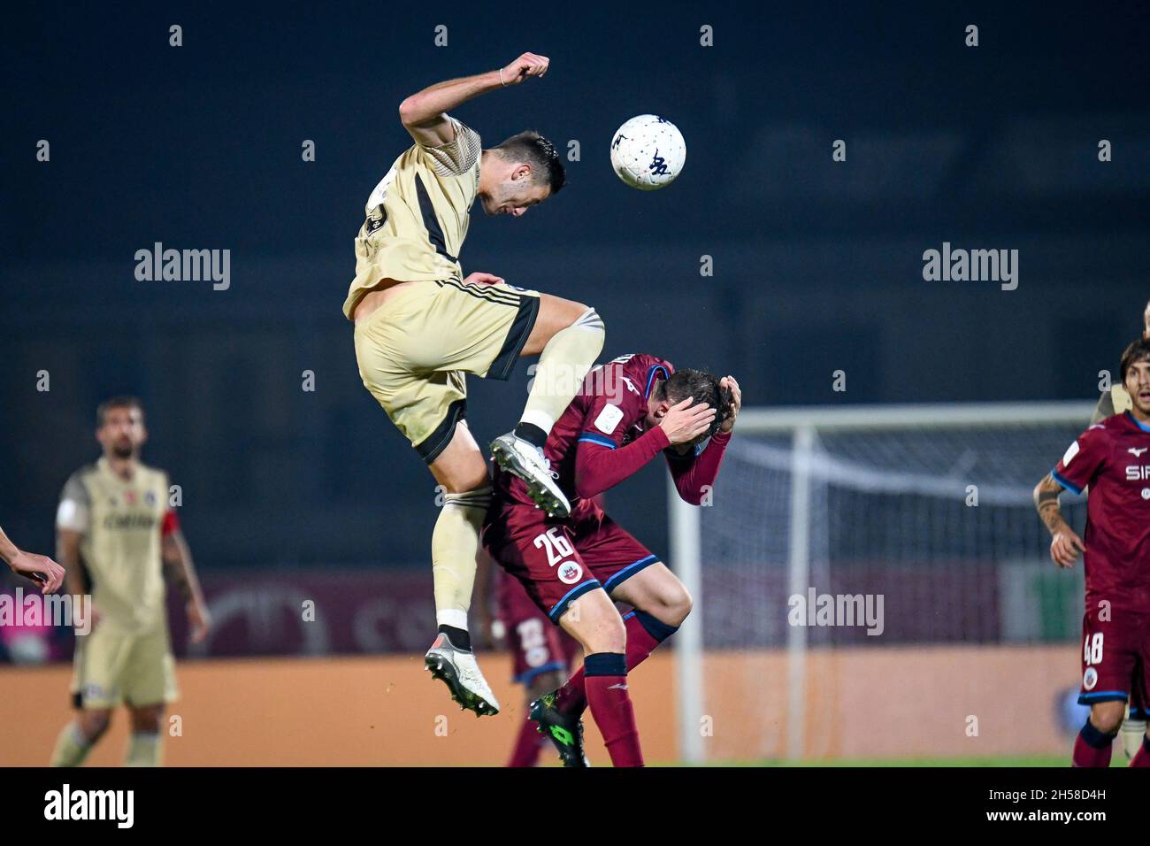 Venice, Italy. 01st May, 2023. Ceo of Modena Carlo Rivetti and Simone Pavan  during Venezia FC vs Modena FC, Italian soccer Serie B match in Venice,  Italy, May 01 2023 Credit: Independent