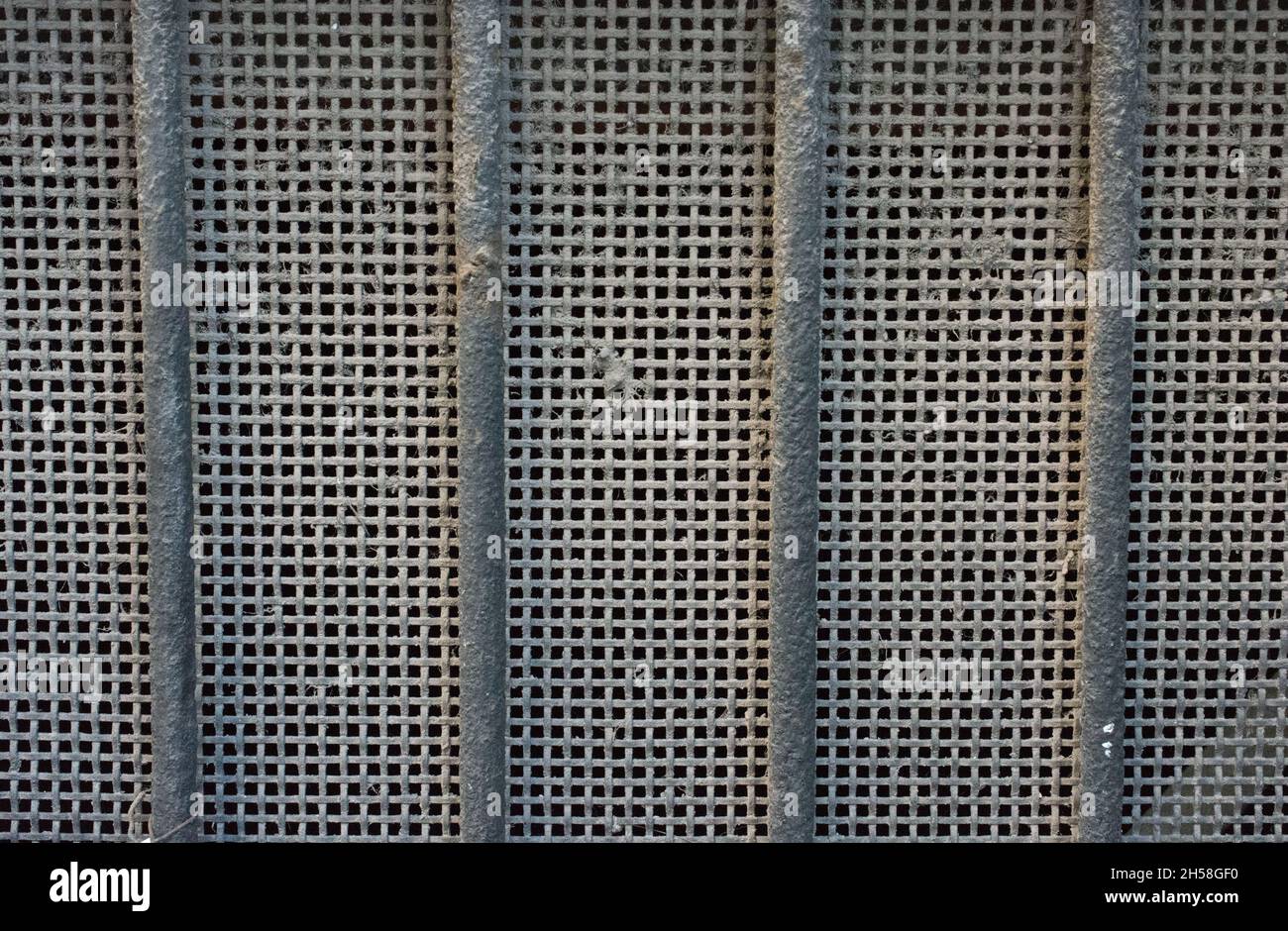 Metal grid texture background with abstract pattern Stock Photo - Alamy