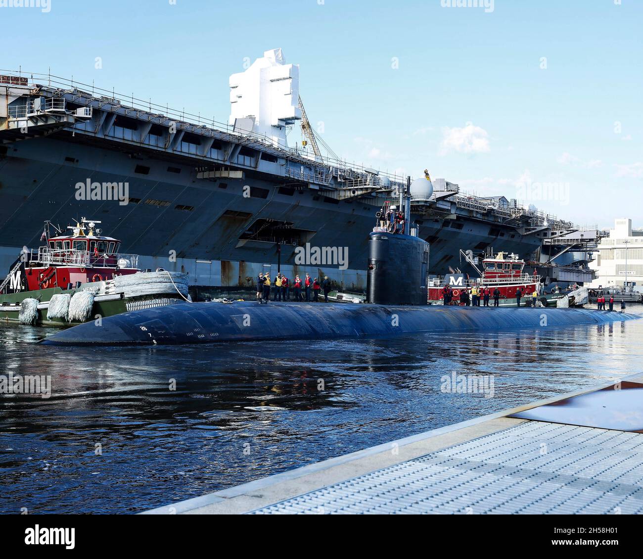 Portsmouth united states 23 october 2021 the u s navy los angeles