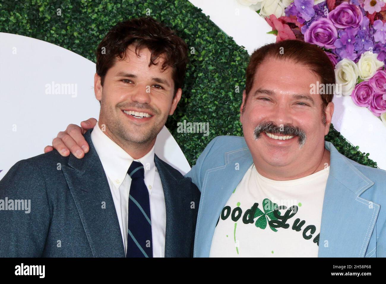 November 6, 2021, Del Mar, CA, USA: Del Mar - NOV 6:  Max Carver, Joel Michaely at the 2021 Breeders Cup Race at the Del Mar Racetrack on November 6, 2021 in Del Mar, CA (Credit Image: © Kay Blake/ZUMA Press Wire) Stock Photo