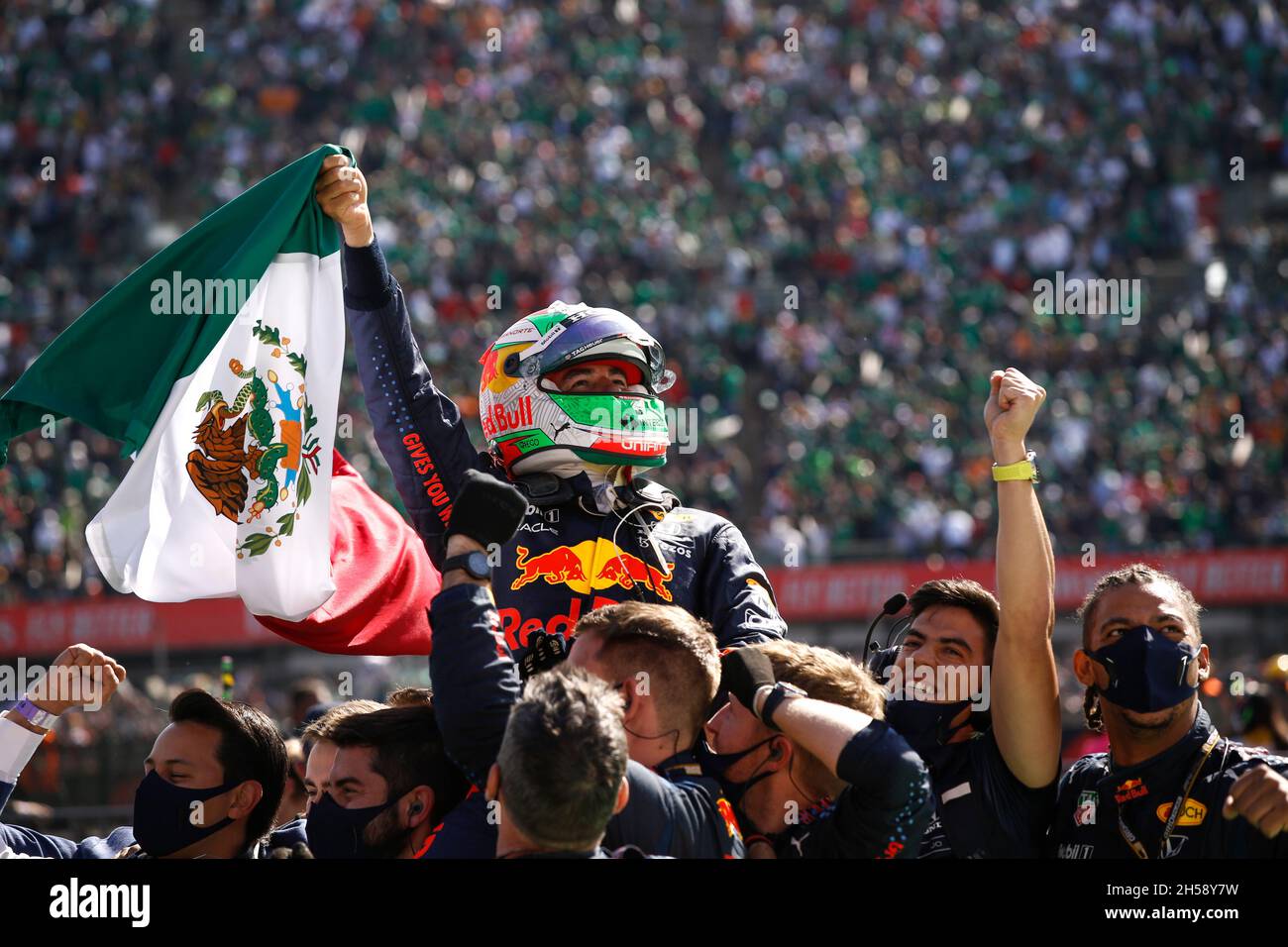 Mexico City, Mexico. 7th Nov, 2021. # 11 Sergio Perez (MEX, Red Bull ...