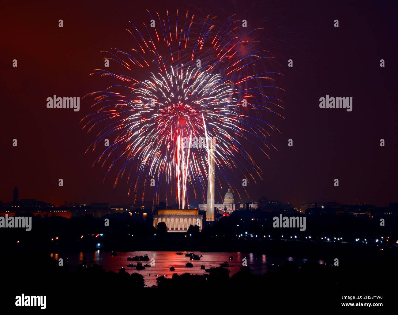 July 4th Fireworks. Washington DC is a spectacular place to celebrate