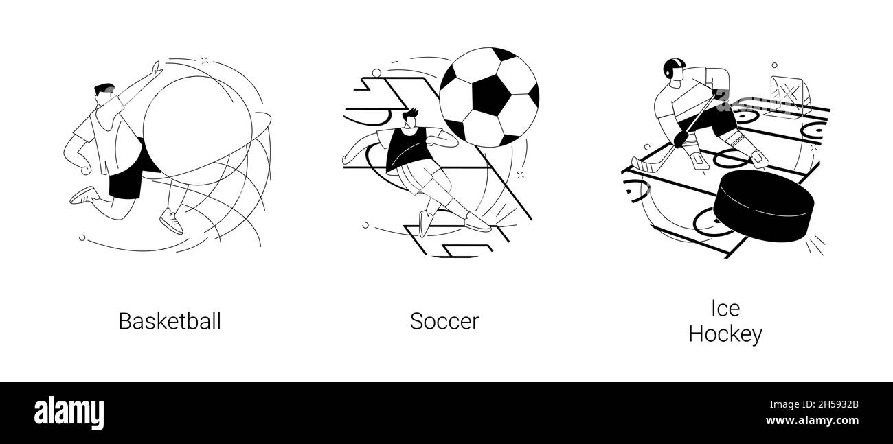 Team sport abstract concept vector illustrations Stock Vector Image & Art Alamy