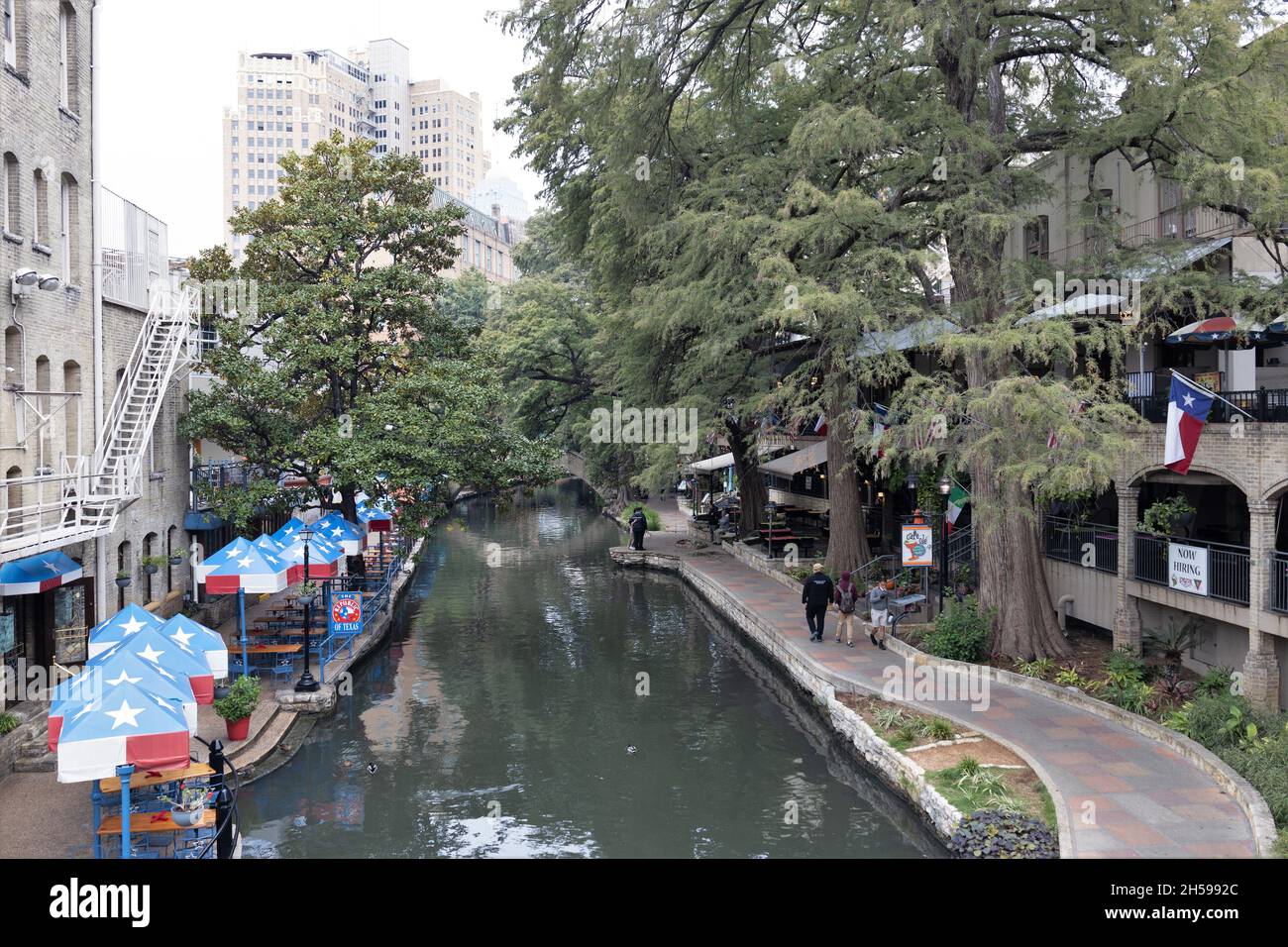 The riverwalk in San Antonio, Texas Stock Photo - Alamy