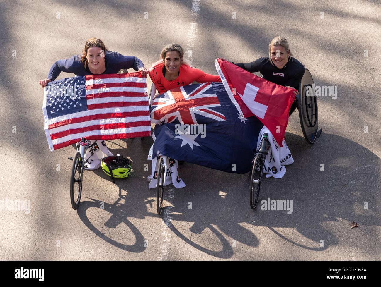 New York, NY November 7, 2021 Winners of Women professional