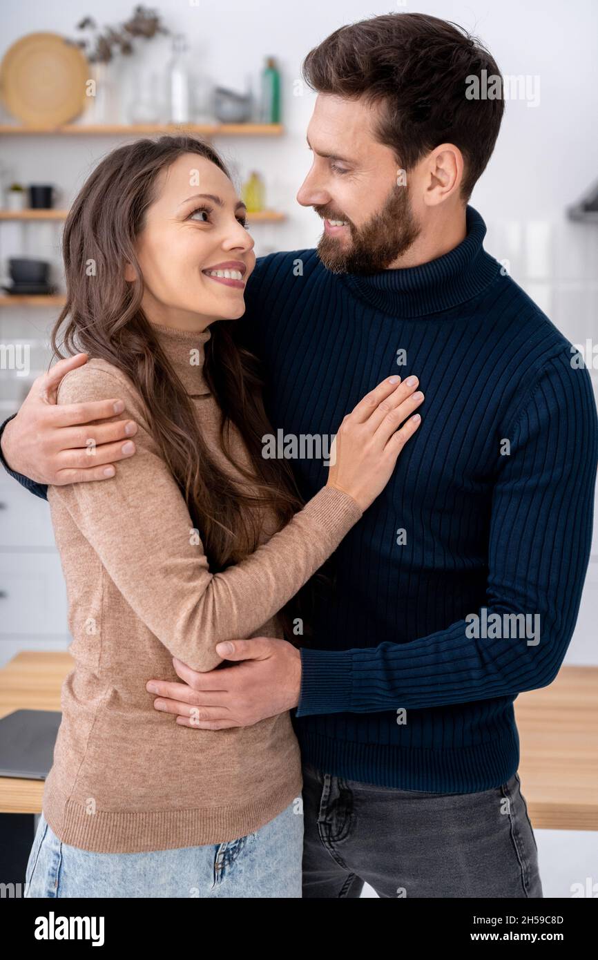 Hugging Cuple Young romantic couple hugging posing hi-res stock photography and ...