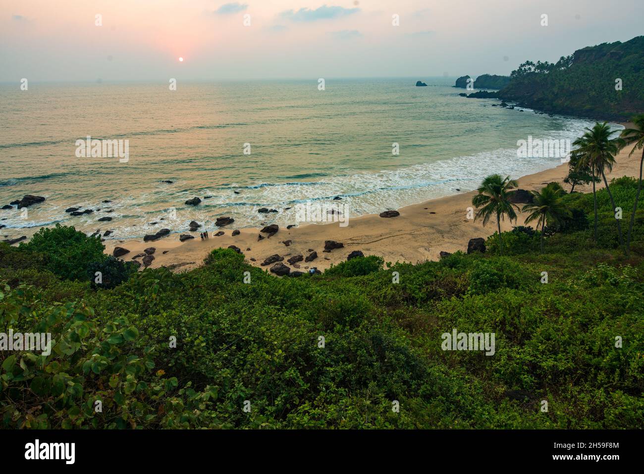 Cabo De Rama Beach Goa India Stock Photo