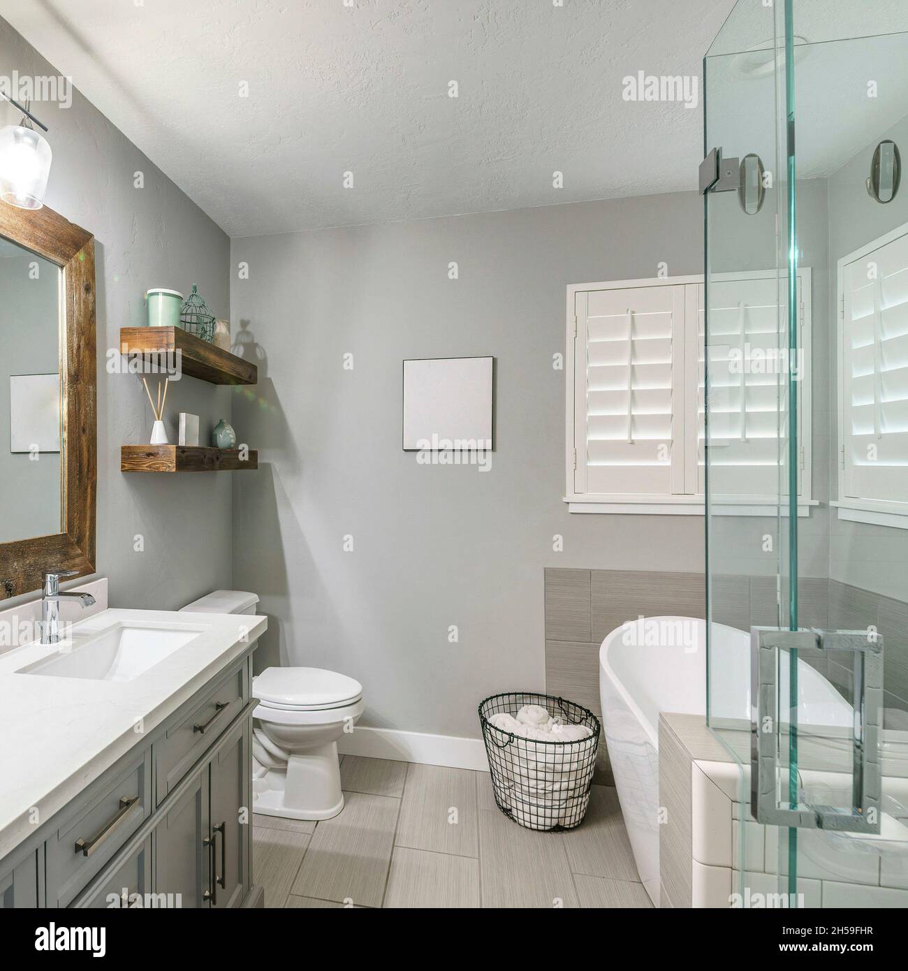 Craftsman Bathroom Cabinets Craftsman Bathroom Updates Add Plenty Of