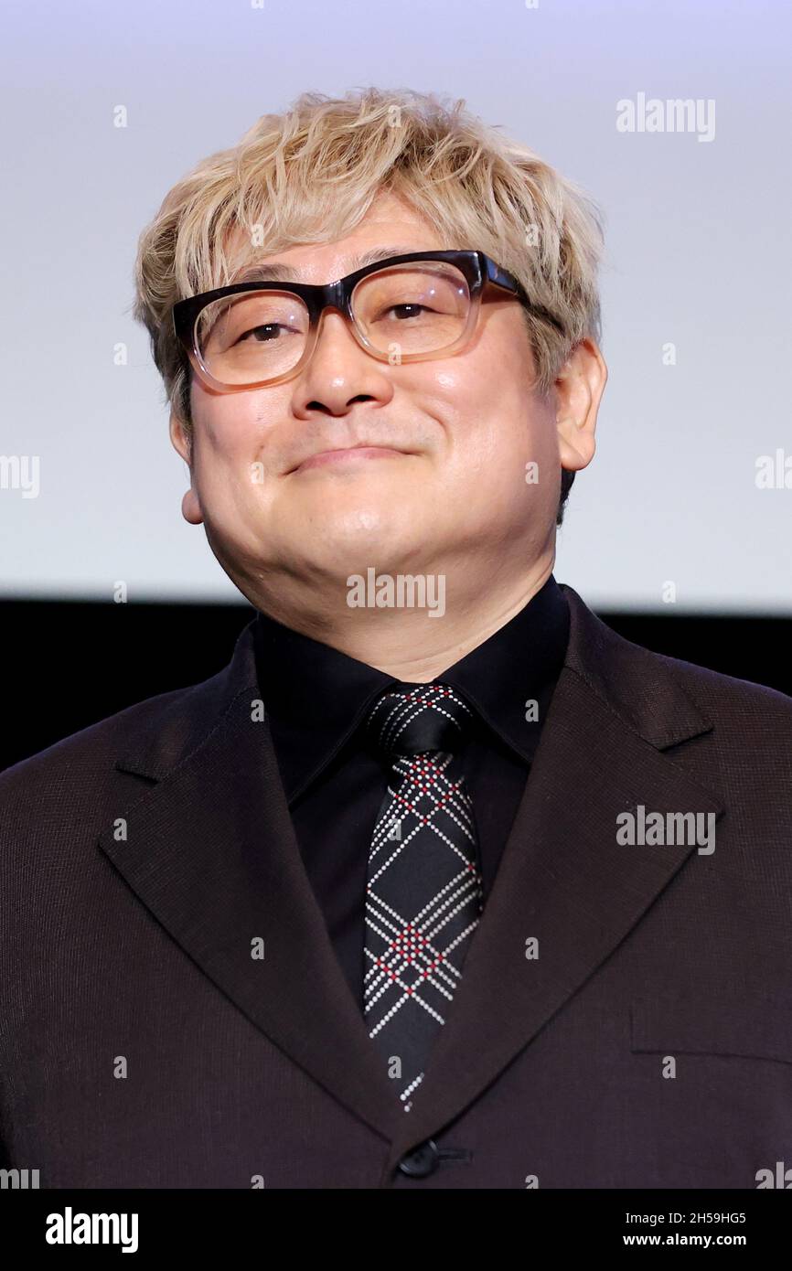 Seiji Mizushima, November 6, 2021 - The 34th Tokyo International Film Festival. Press conference for the movie 'Hula Fulla Dance' in Tokyo, Japan on November 6, 2021. (Photo by 2021 TIFF/AFLO) Stock Photo