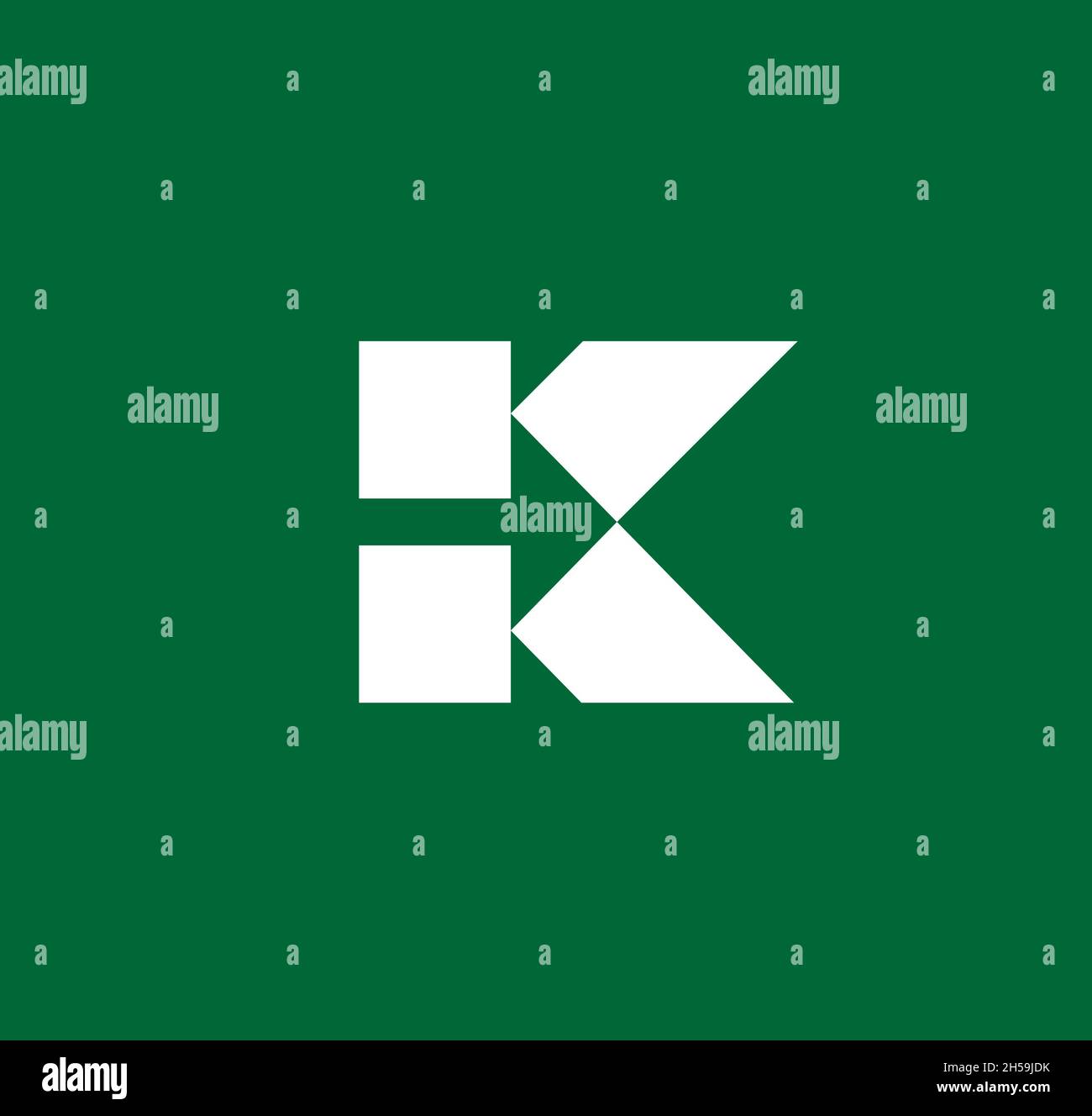 creative minimalist Letter K with arrow logo design vector Stock Vector ...