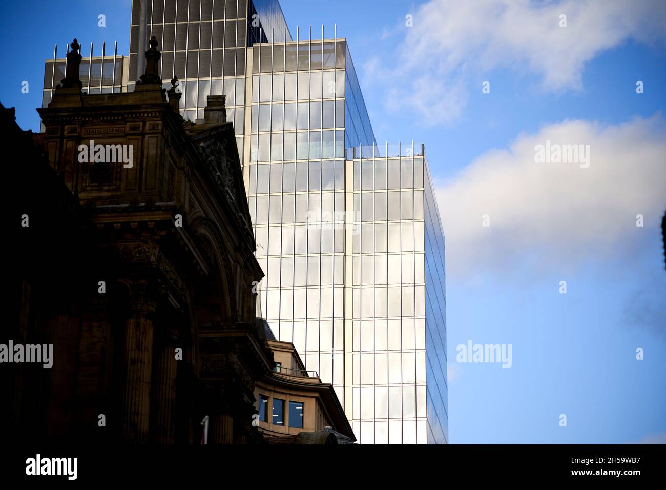 Premium office space, 103 Colmore Row skyscraper Birmingham UK Stock Photo