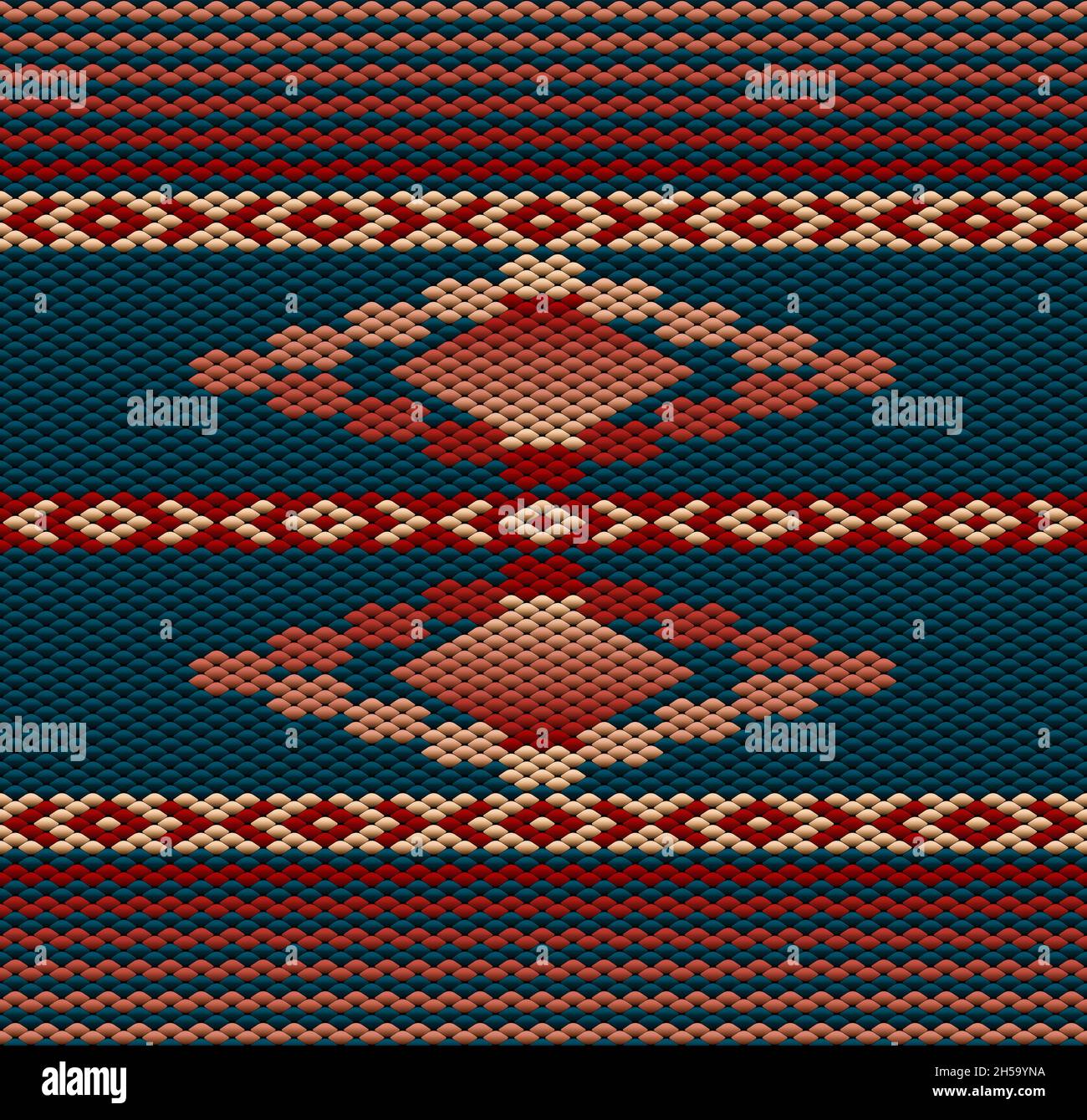 Seamless, ethnic, folk, national pattern, ornament. Created for ...