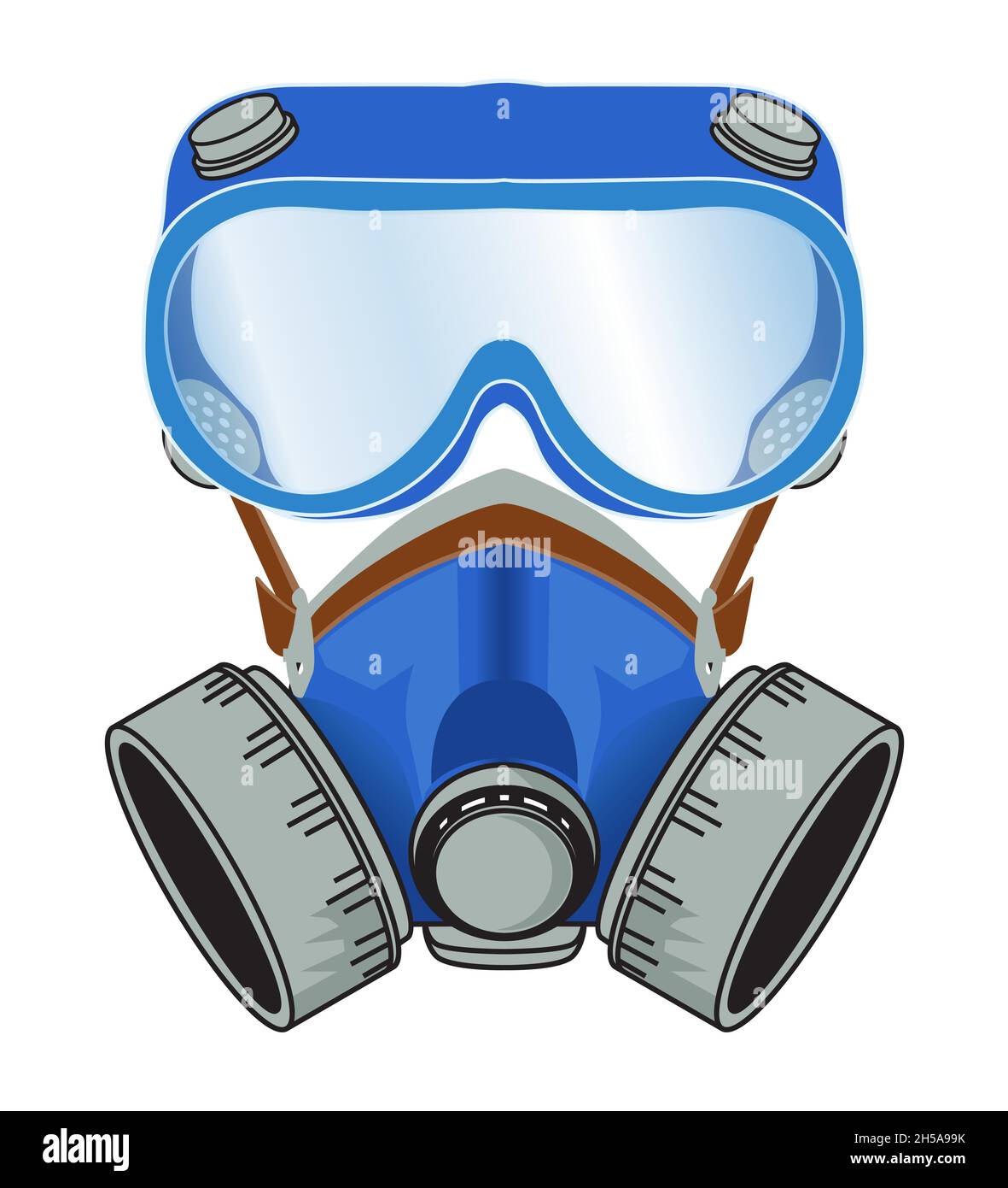 Full face mask, vector illustration Stock Vector Image & Art - Alamy