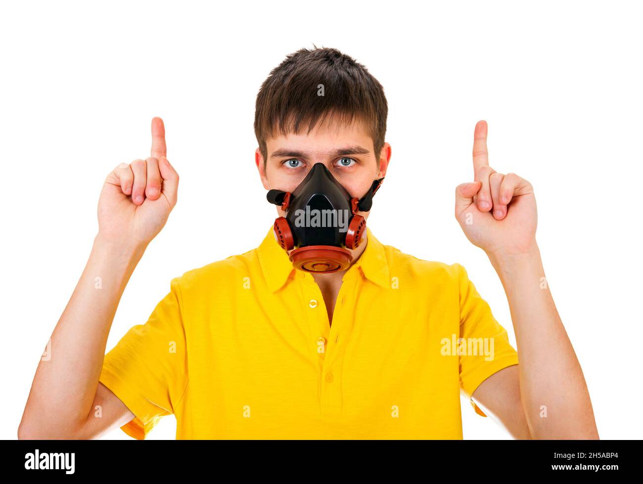 Teenager gas mask hi-res stock photography and images - Alamy