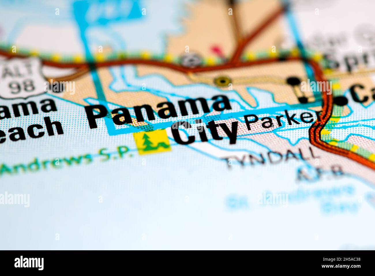 Panama city florida map hi res - Panama City Panama 2H5AC38