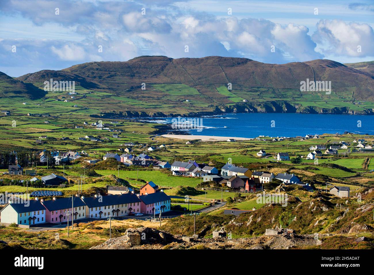 Allihies Copper Mine Trail, Beara Way, Beara, County Cork ireland Stock