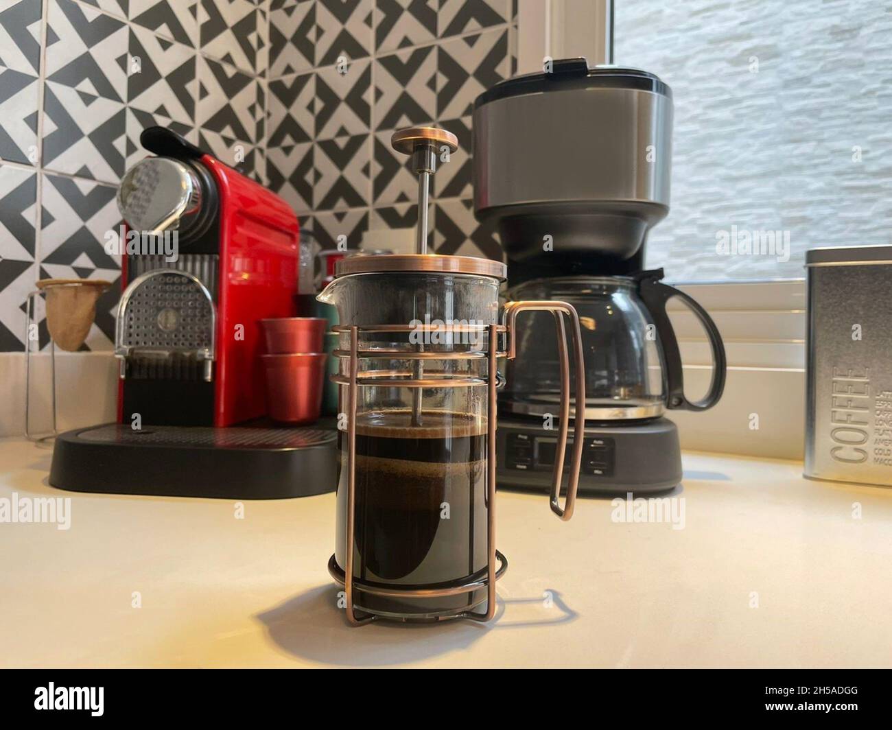 Electric coffee cheap press