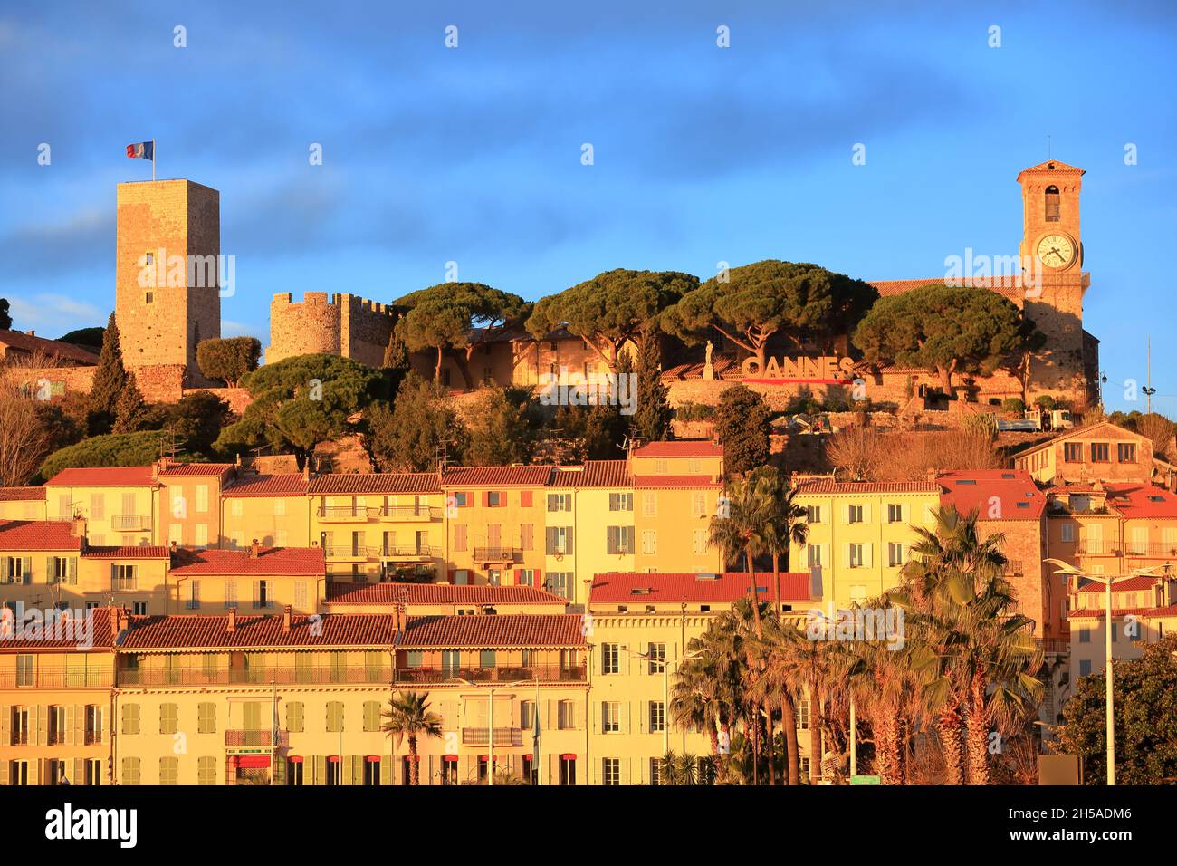 Cannes Le Suquet, Alpes-Maritimes, 06, cote d'azur Stock Photo