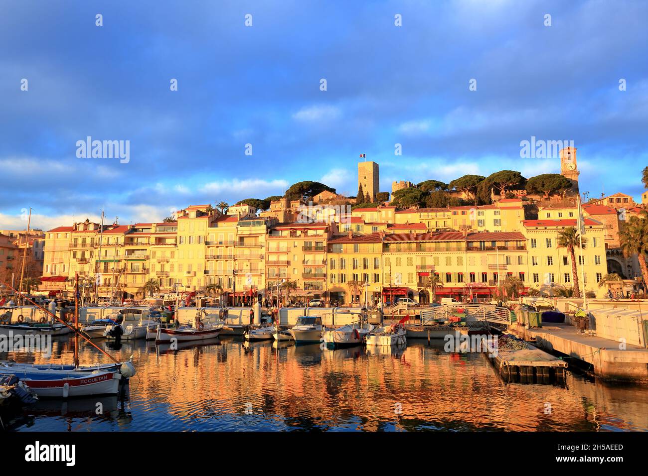 Cannes Le Suquet, Alpes-Maritimes, 06, cote d'azur Stock Photo