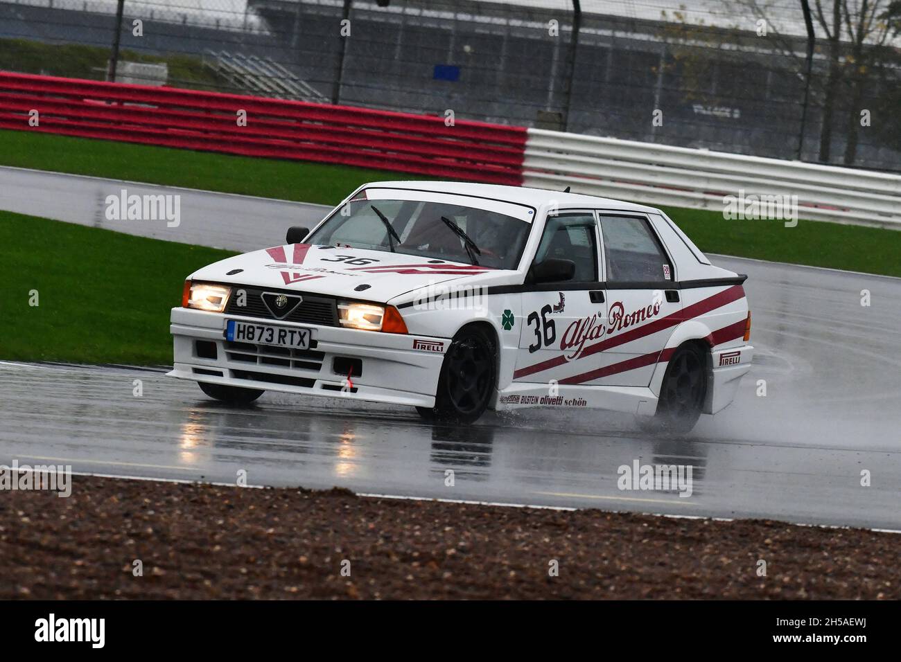 Chris Whelan, Alfa Romeo 75 Turbo, HRDC Dunlop Allstars and Classic ...
