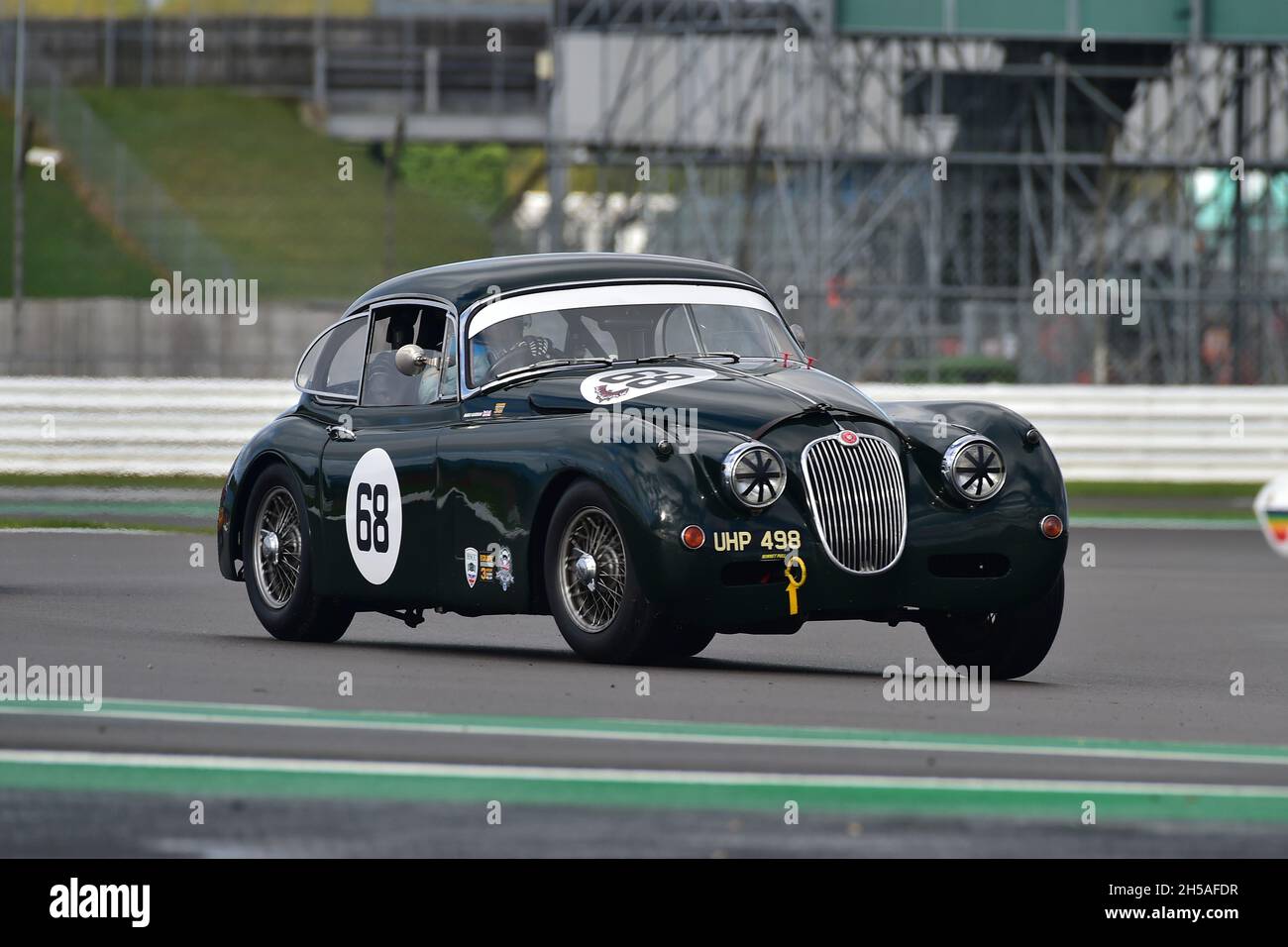 Marc Gordon Racing Driver Marc Gordon, Jaguar XK150S FHC, HRDC Dunlop Allstars and Classic Alfa ...