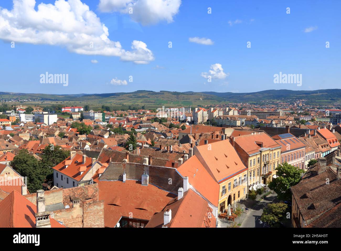 Old town hermannstadt hi-res stock photography and images - Alamy