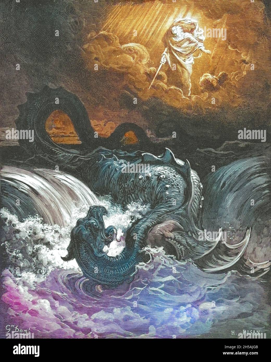 Leviathan bible hires stock photography and images Alamy