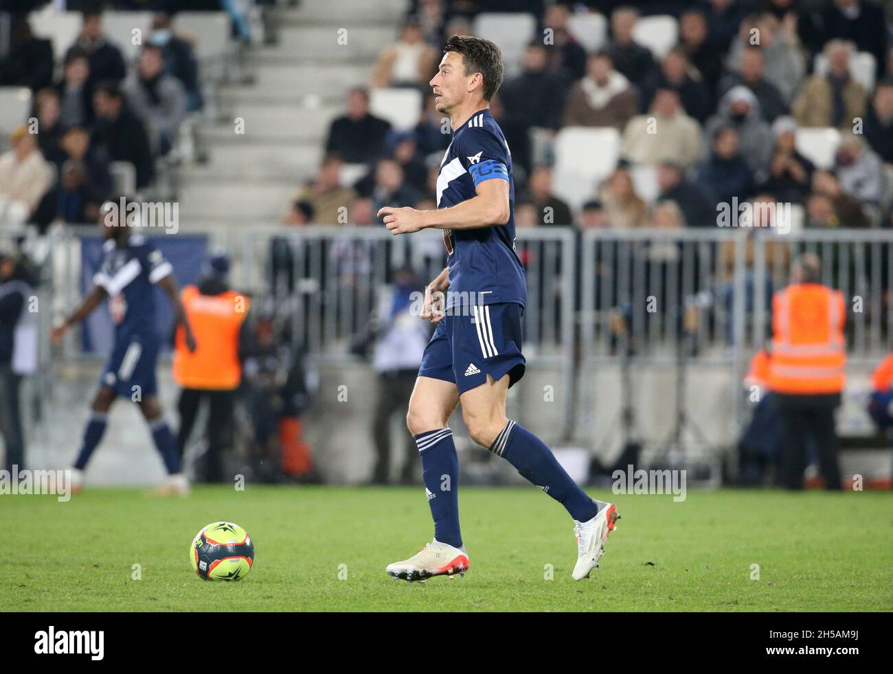 Bordeaux, France, 06/11/2021, Laurent Koscielny of Bordeaux during the