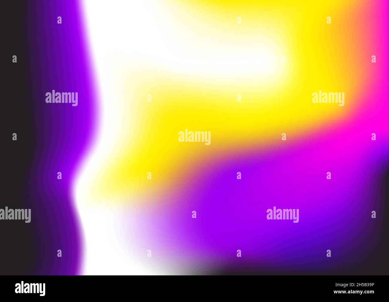 Abstract blur fluid shapes wave pattern, wavy liquid trendy background ...