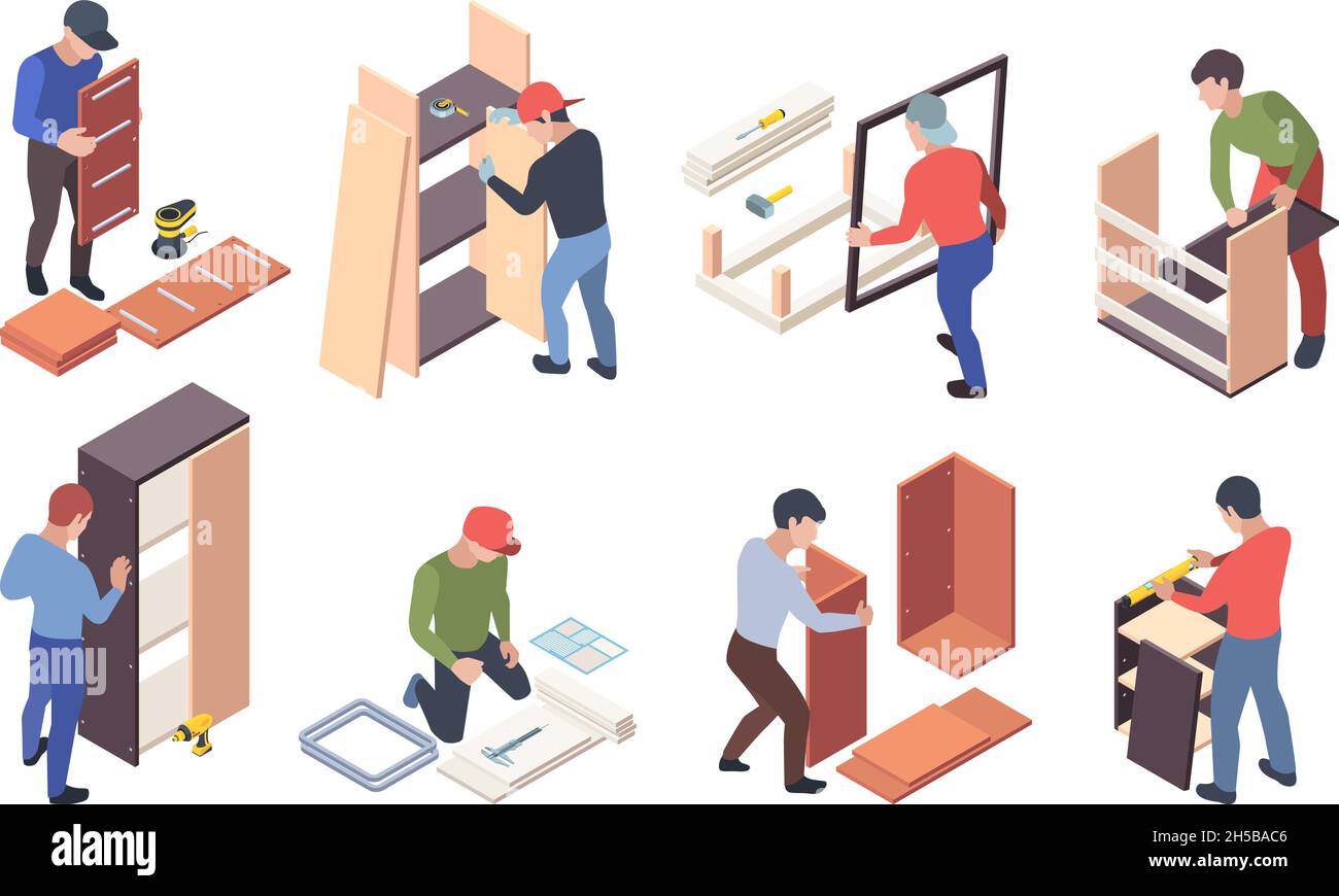 Furniture production. Upholstered instruments for wooden furniture crafting processes workers