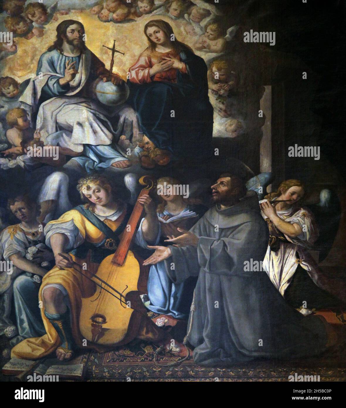 Saint Francisco Vision (1620) by painter Juan Sánchez Cotán (1560